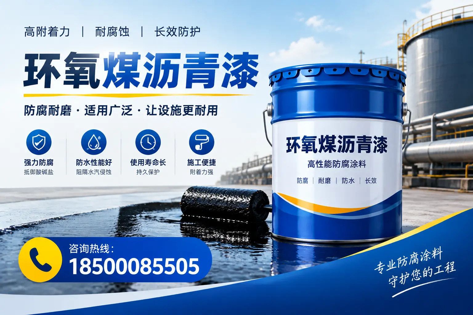 环氧煤沥青漆与其他涂料的对比分析,助力徐州企业决策